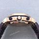 Swiss 7750 Audemars Piguet Rose Gold Black Dial Leather Copy Watch (5)_th.jpg